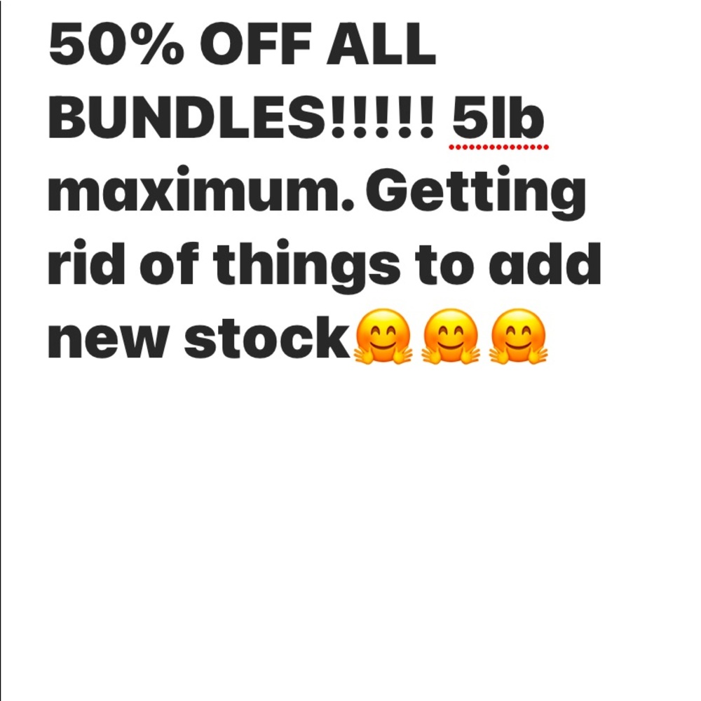 Save 50% on all bundles